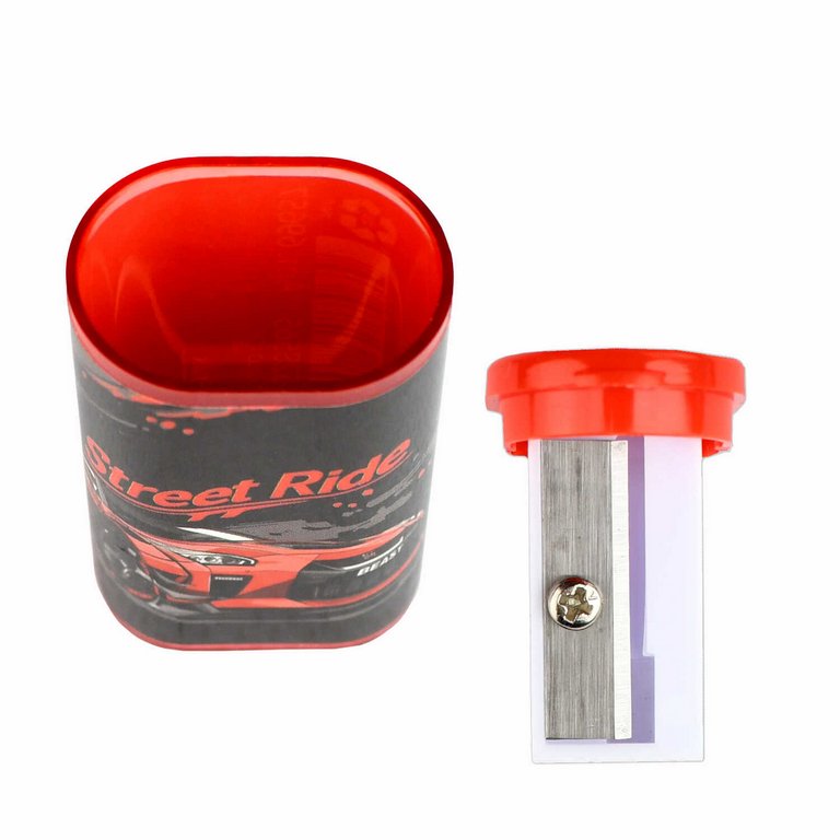 Точилка с контейнером Феникс+ "Городские гонки" ассорти