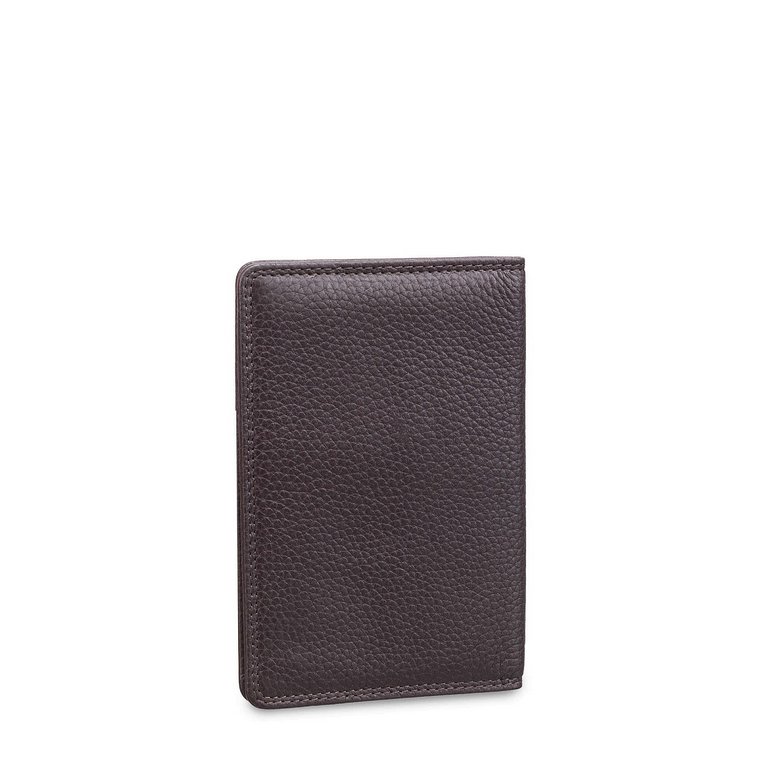 Обложка для паспорта Dr.Koffer нат. кожа, коричневый