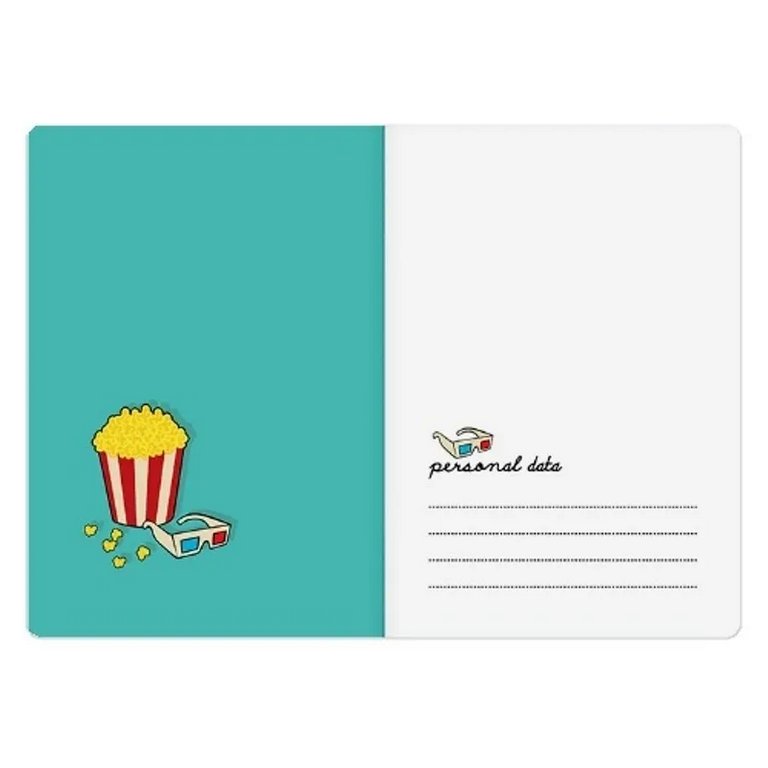 Тетрадь 40 лист кл. А5 на сшивке "КИНОЗАЛ"