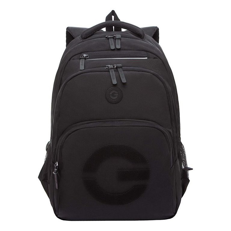 Рюкзак молодежный мужской Grizzly 45*32*23 см., черный