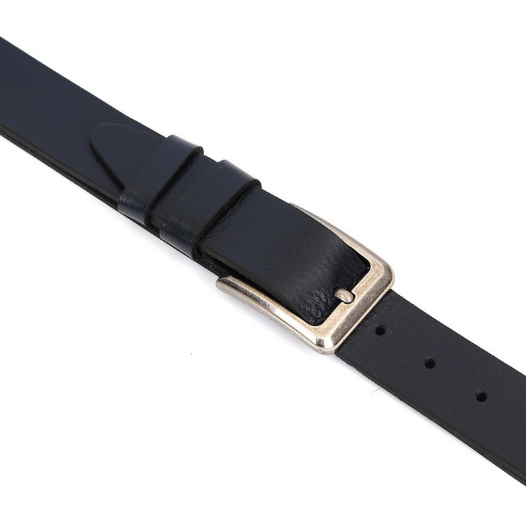 Ремень FABRETTI мужской, натуральная кожа, размер 130, синий