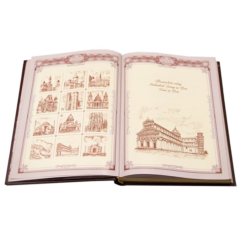 Ежедневник без дат 162*223 мм Макей съемная обложка из нат.кожи "Bubbles" баклажан