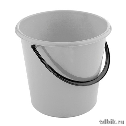 Ведро пластиковое без крышки 12 л.