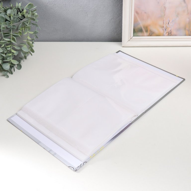 Фотоальбом 200 фото 10*15см "fluffy pets. Муррр" 23,5*17 см обложка картон, ПП карман