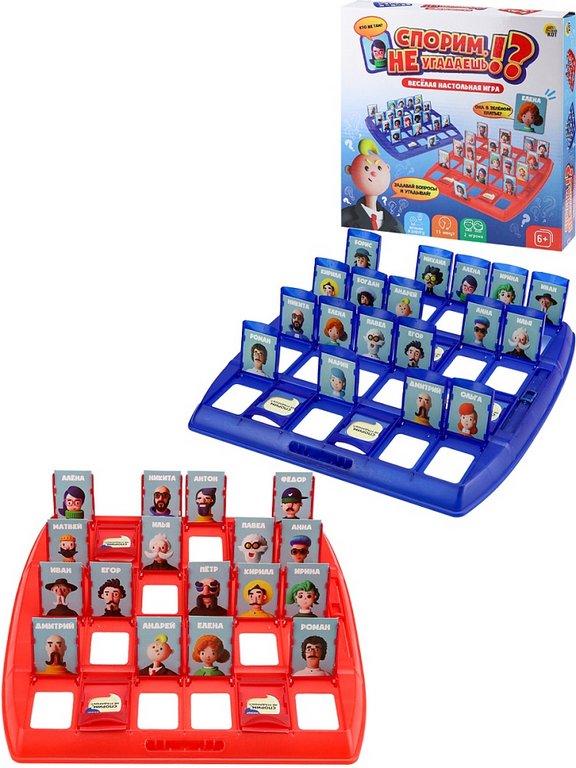 Игра настольная  .6+ "Спорим, не угадаешь?!" Рыжий кот