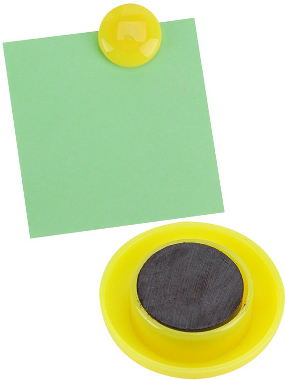 Магниты диаметр 30 мм  (5шт/уп) цветные Profit