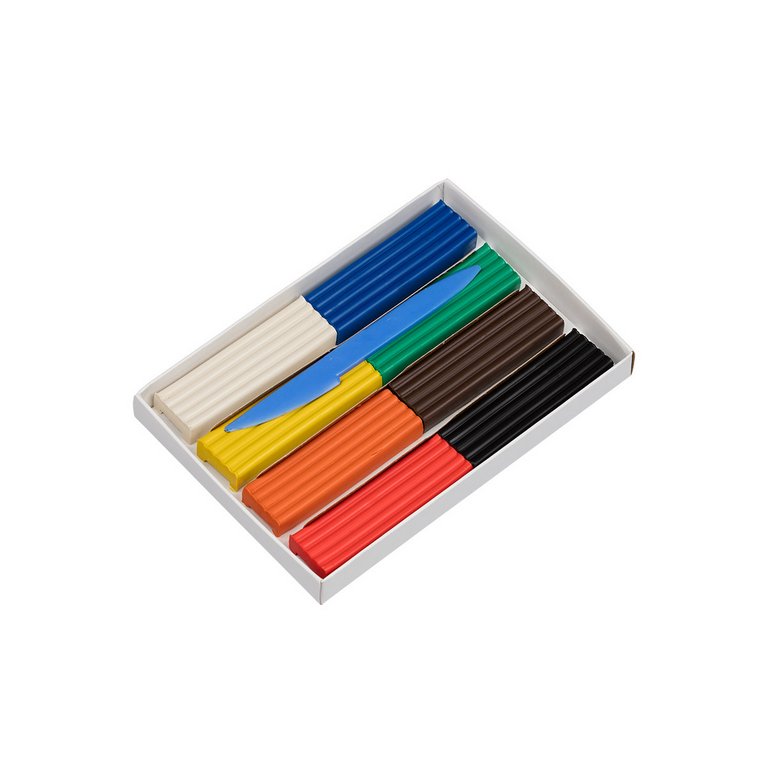 Пластилин  8 цв. 160 гр. Лео "Учись"