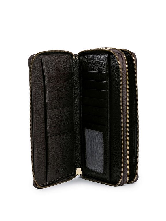 Портмоне Dr.Koffer нат. кожа, коричневый