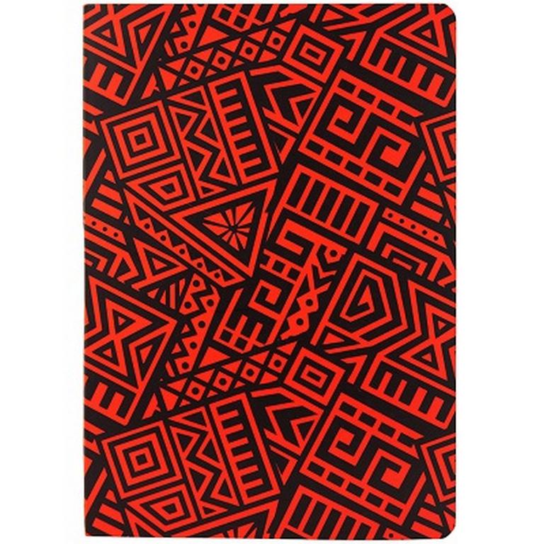 Блокнот А5 128л., 148*210 мм, "The Runes" точ./нелин., красный