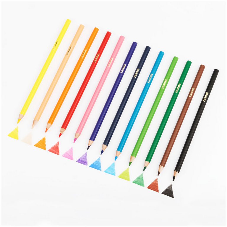 Набор карандашей  12 цв.  в металл. пенале Гамма "Классические" увелич. диаметр грифеля 3,3мм