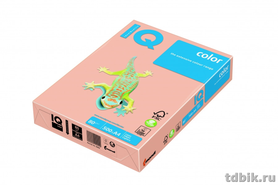 Бумага IQ pale 80 А4 24, 100 лист/уп, темно-кремовый