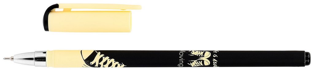 Ручка шариковая с рис. масляная LOREX "YOUTH KEDS" синяя (ст.140мм, лин.0,5)