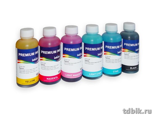 Чернила Epson R200/R270, E0010 (InkTec) T0824, Y, 0,1л