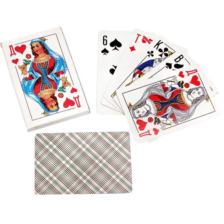 Карты игральные 36 л. атласные пластиковое покрытие