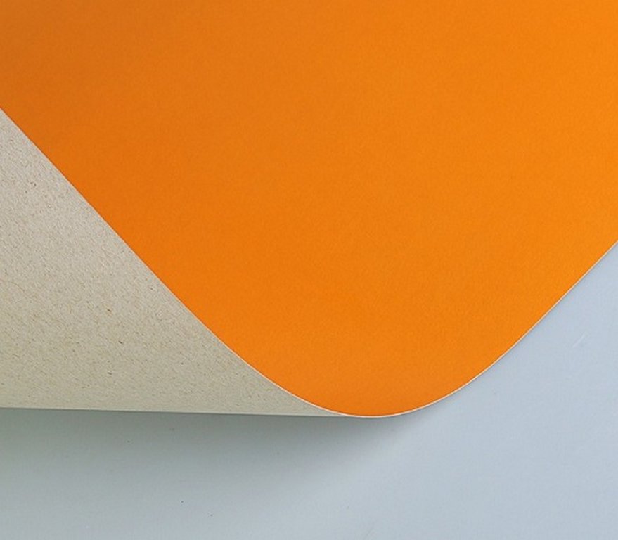 Картон плакатный 600*840 мм, 190 гр., оранжевый