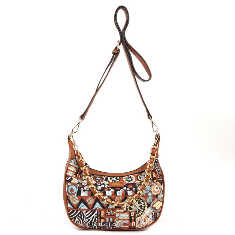 Сумка женская FABRETTI 29х21х8 см, искусст. кожа, бежевый