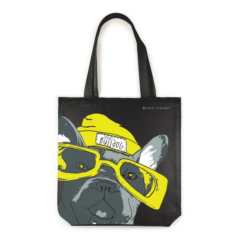 Сумка-шоппер Bruno Visconti 34х36 см "ПСЫ НА СТИЛЕ"
