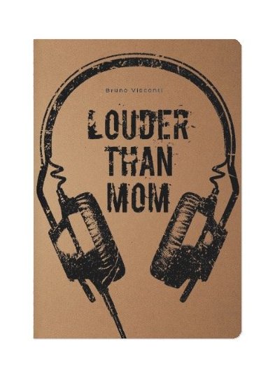 Тетрадь 60 лист кл. А5+ на сшивке "LOUDER THAN MOM"