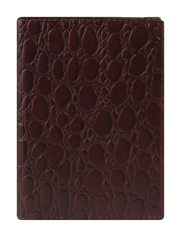 Обложка для автодокументов Franchesco Mariscotti, нат. кожа, коричневый