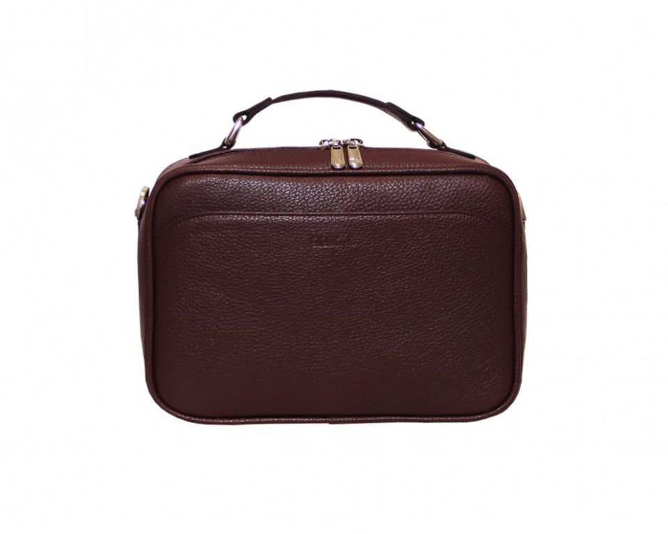 Сумка женская  D.Morelli, нат. кожа, бордо