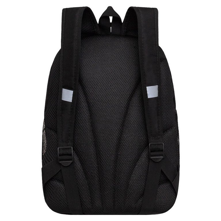 Рюкзак школьный для девочки Grizzly 28*38*18 см, черный