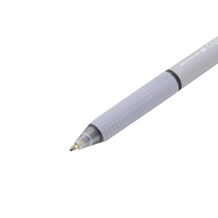 Ручка шариковая авт. Bruno Visconti "CityClick. Morandi" резин.упор 1,0мм синяя (ст.108мм,лин.0,9мм)