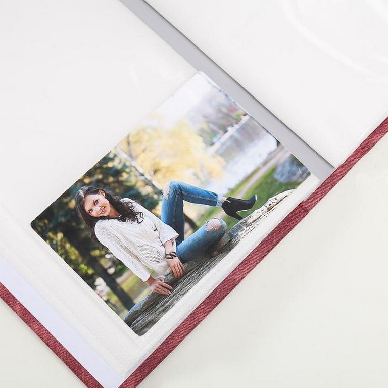 Фотоальбом 300 фото 10*15см "Классика" 33*17,5*5,3 см обложка кожзам