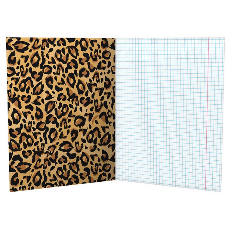 Тетрадь 48 лист кл. А5 на скрепке "Be wild"