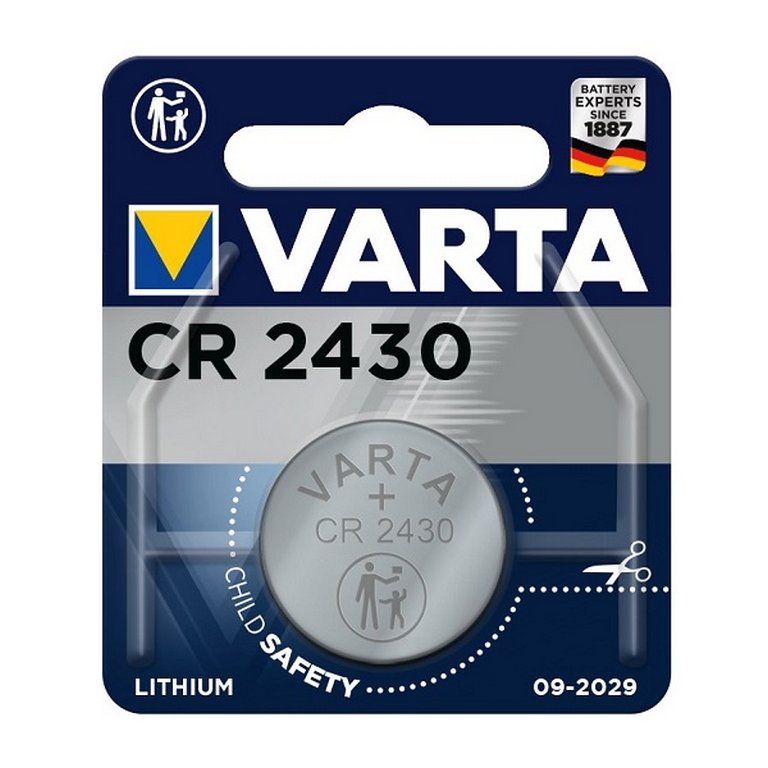 Батарейка дисковая CR2430 VARTA Lithium CR2430