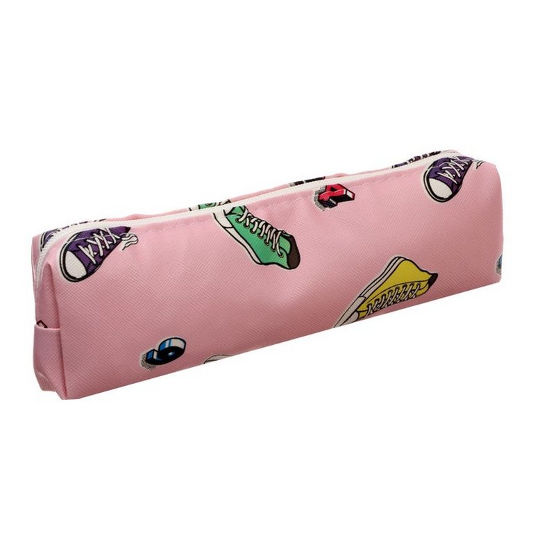 Пенал  универсальный Calligrata "Кеды" 21х2,5х6,5 см., ассорти