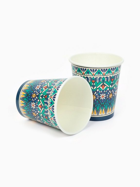 Набор одноразовой посуды картон на 12 персон "Узбекская"