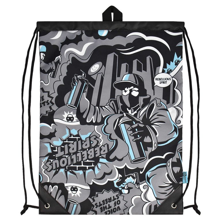 Сумка для обуви для мальчика 48*36 см Феникс+ "Бунтарский дух"
