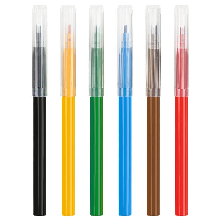 Набор фломастеров  6 цв. Мульти-Пульти "Чебурашка", смываемые