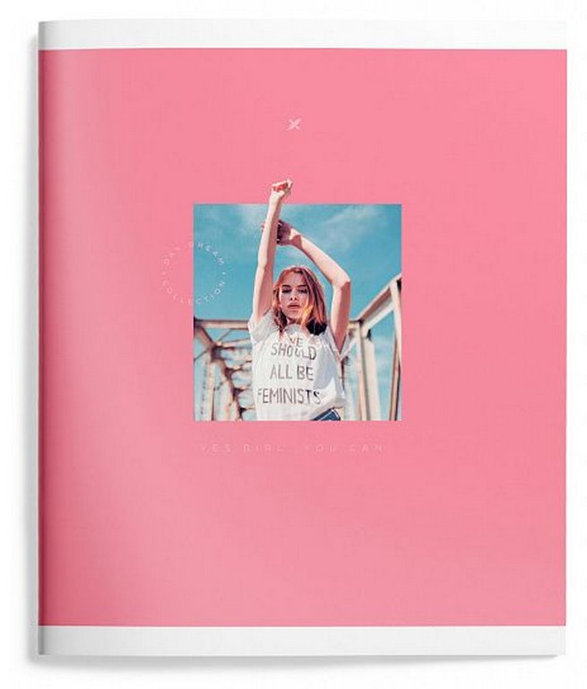 Тетрадь 48 лист кл. А5 на скрепке LOREX "DAY-DREAM" двойная обложка soft touch