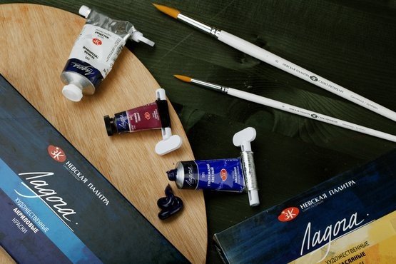 Ключи для выдавливания краски "Сонет", пластик, набор 6 шт.