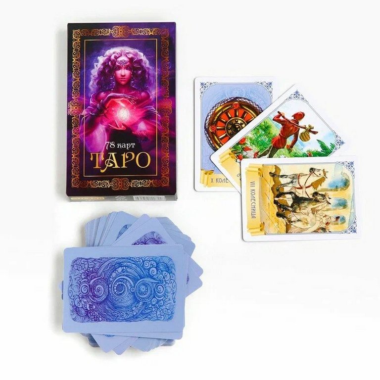 Карты гадальные "Таро", 78 шт., Миленд