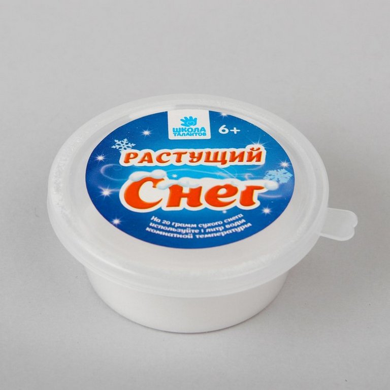 Игра научная .6+ Растущий снег "Волшебный", 20 гр