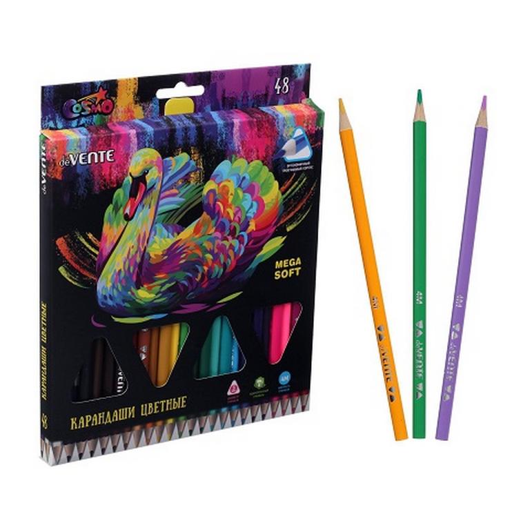 Набор карандашей  48 цв. трехгранные deVENTE "Triolino Ultra 4М"