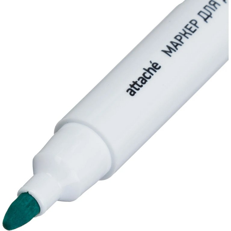 Маркер для доски Attache 5мм зеленый круглый