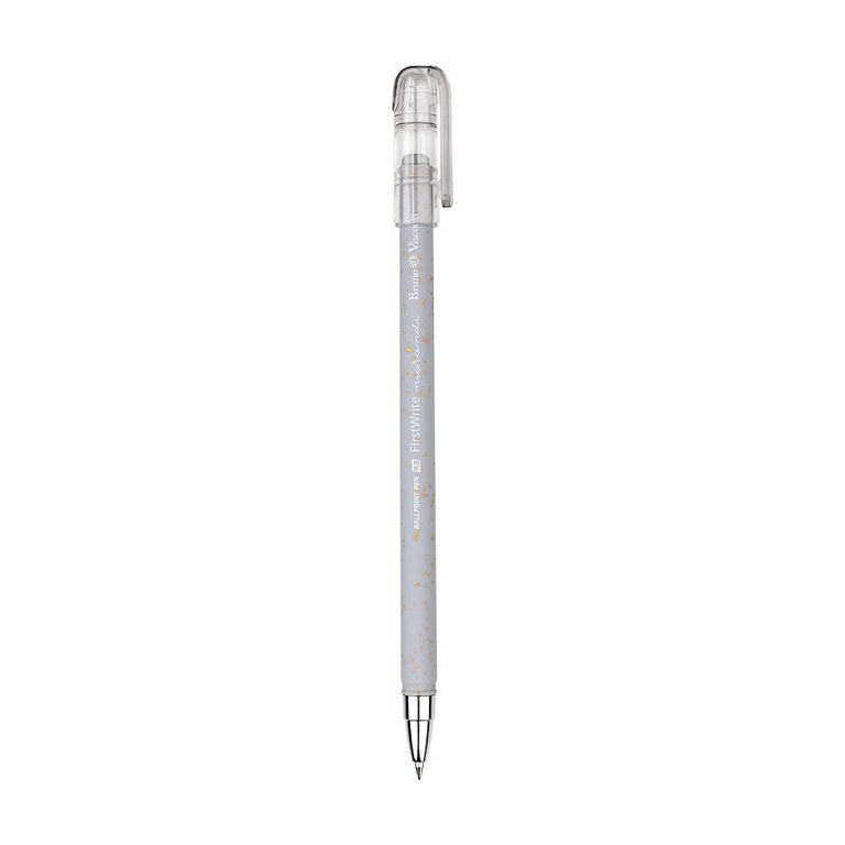 Ручка шариковая BV FirstWrite "Morandi diamond" 0,5мм синяя (стерж. 140мм, линия 0,4мм)