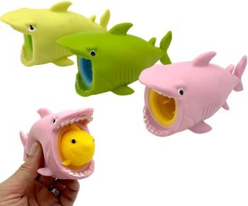 Мялка "Акула" 12*5*6 см ассорти