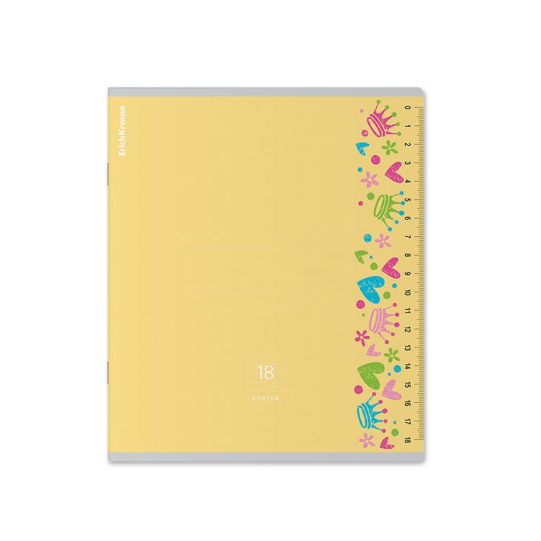 Тетрадь 18 лист кл. А5+ ErichKrause "Ruler Magic" мелов. обл.