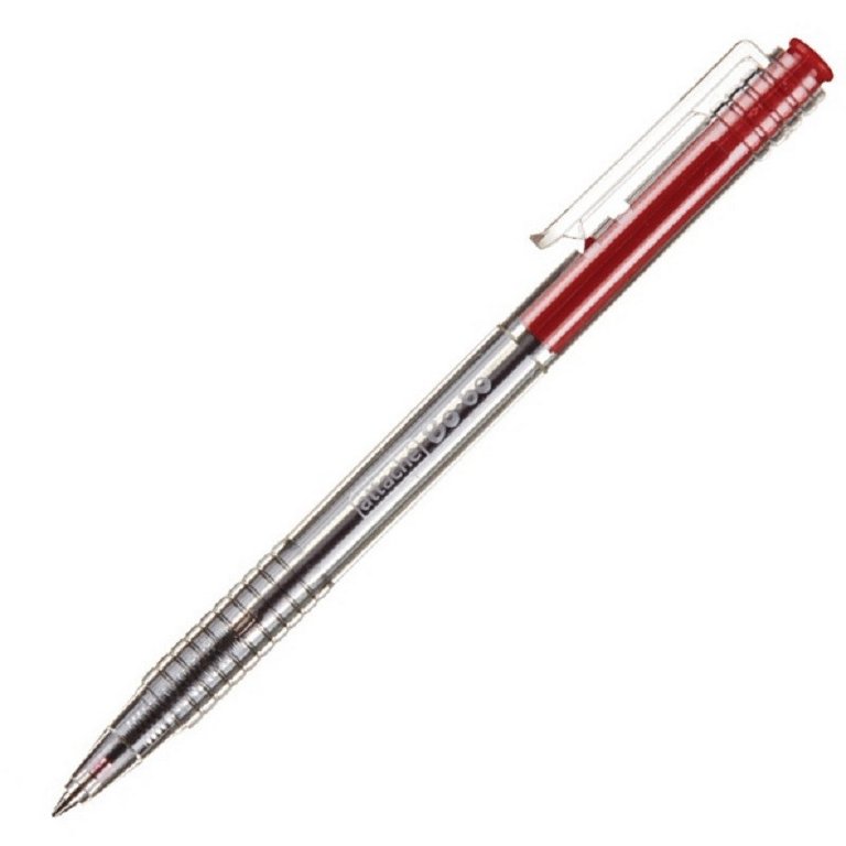 Ручка шариковая авт. Attache Bo-bo 0,7 мм красная (стерж.132мм, линия 0,5мм)