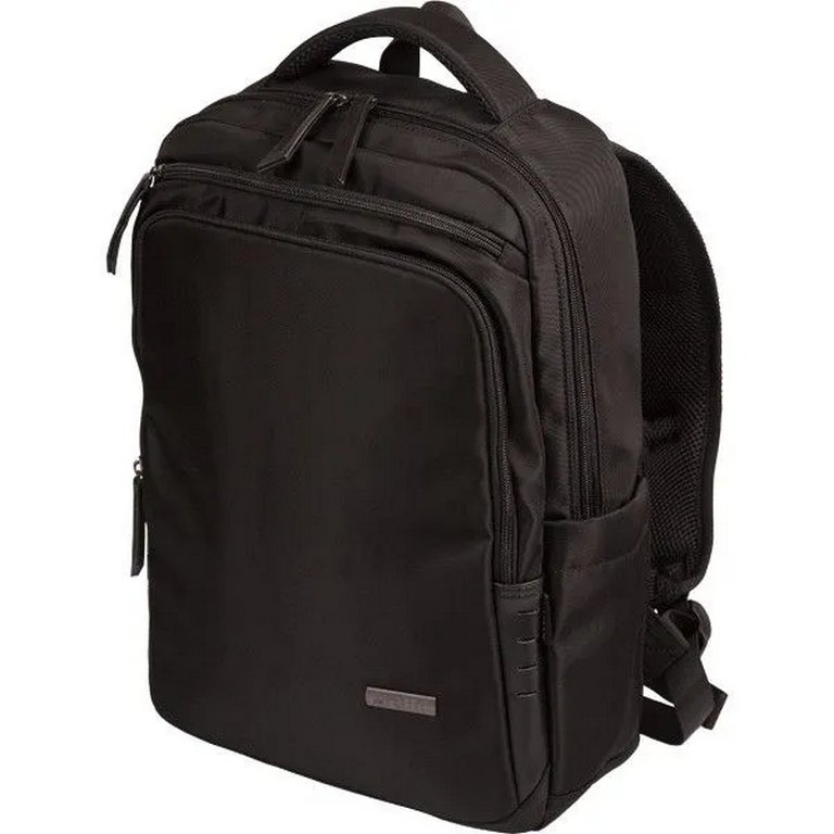 Рюкзак молодежный мужской deVENTE "Business" 43*31*14 см, 800гр, черный с отделкой из иск. кож