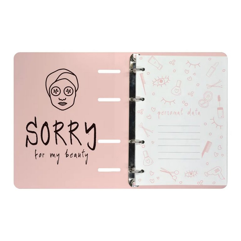 Тетрадь 80 лист в точку А5 на кольцах со сменным блоком "SORRY"