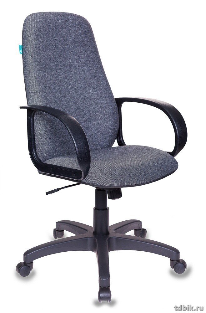 Кресло руководителя Бюрократ CH-808AXSN/G (ткань, цв. серый)