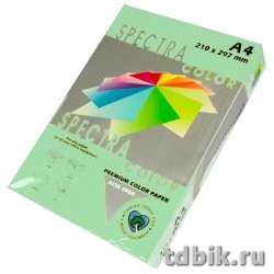 Бумага Spectra Colour 80 А4, 130 20 лист/уп, пастель светло-зеленый