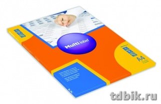 Этикетки самоклеящиеся А4 d=20мм, 117 этикеток, белые, MultiLabel