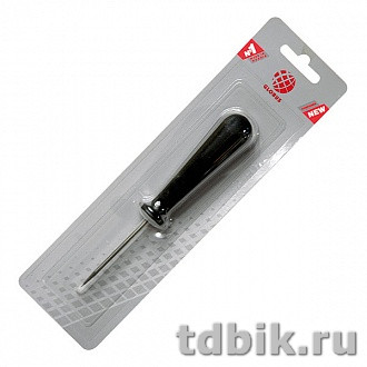 Шило канцелярское с пластиковой ручкой, большое (длина 16см, длина иглы 7 см)