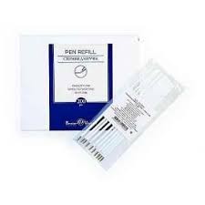 Стержень шариковый 109мм Bruno Visconti "SlimClick" синий 0,5мм (линия 0,3мм)